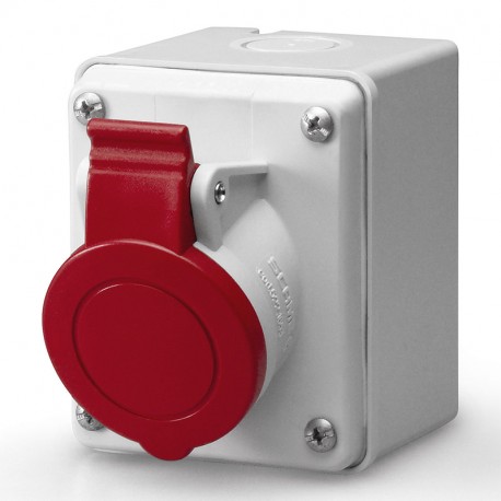 522.M1658 - 522.M1658 SCAME SOCKET OUTLET 2P+E IP44 16A 9h 380-415V