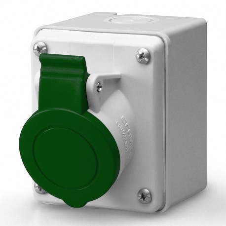 522.M32561 - 522.M32561 SCAME SOCKET OUTLET 3P+E IP44 32A 10h 50V AC