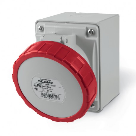 527.M1658 - 527.M1658 SCAME SOCKET OUTLET 2P+E IP67 16A 9h 380-415V