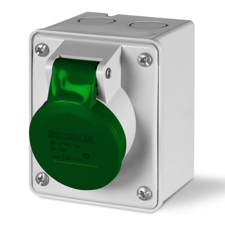 530.32130 - 530.32130 SCAME SOCKET OUTLET 3P IP44 32A 4h 20-25V