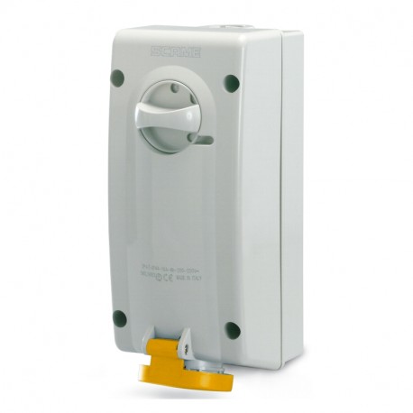 560.3279 - 560.3279 SCAME INTERLOCKED SOCKET 3P+N+E IP44 32A 4h