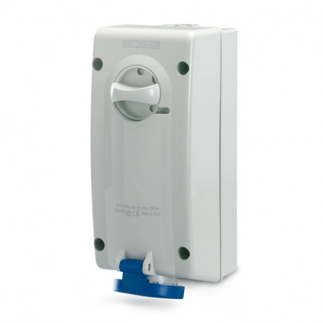 560.3283 - 560.3283 SCAME INTERLOCKED SOCKET 2P+E IP44 32A 6h