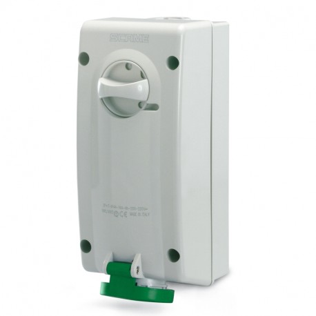 560.32832 - 560.32832 SCAME INTERLOCKED SOCKET 2P+E IP44 32A 2h 50V