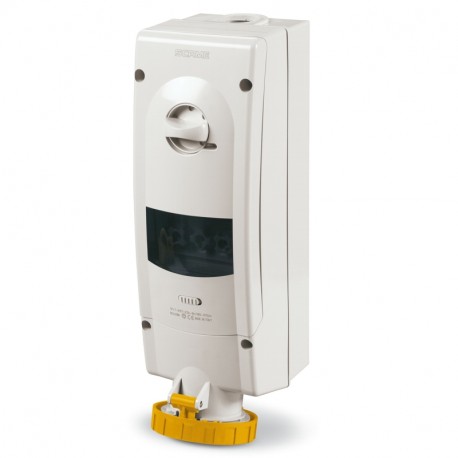 563.6379 - 563.6379 SCAME INTERLOCKED SOCKET 3P+N+E IP67 63A 4h