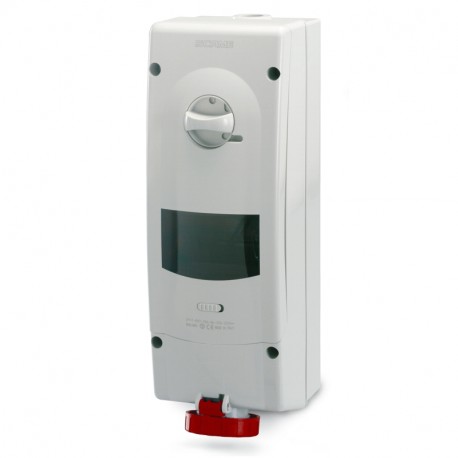 568.16875 - 568.16875 SCAME INTERLOCKED SOCKET 3P+N+E IP67 16A 11h