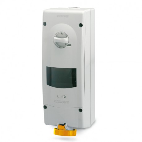 568.6372 - 568.6372 SCAME INTERLOCKED SOCKET 3P+E IP67 63A 4h