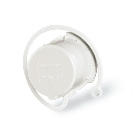570.0316 - 570.0316 SCAME PLUG CAP FOR 2P+E 16A PLUG/INLET