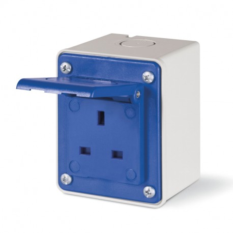 570.4141 - 570.4141 SCAME SURFACE MOUNTING SOCKET 2P+E 13A 250V AC