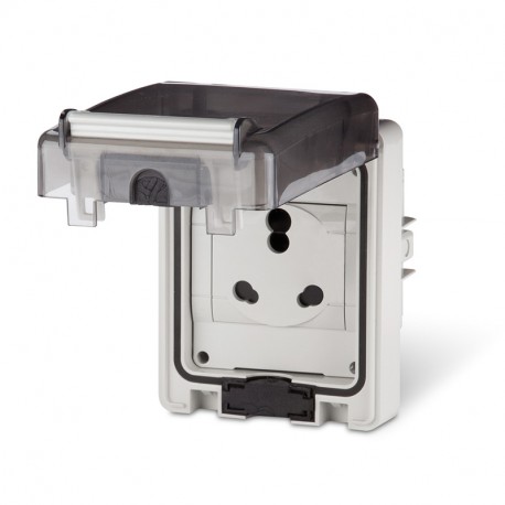 570.6414 - 570.6414 SCAME SINGLE UNSWITCHED SOCKET IP66 70x87 15A