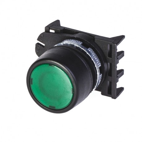 590.PPRL2 - 590.PPRL2 SCAME ILLUMINATED FLUSH BUTTON GREEN