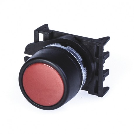 590.PPRN1 - 590.PPRN1 SCAME FLUSH BUTTON RED