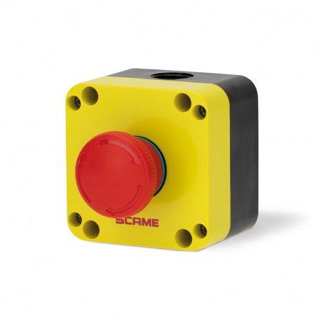 590.PR01R4N - 590.PR01R4N SCAME MUSHROOM PUSHB.TWIST RELEASE