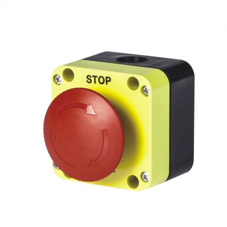 590.PR01R6N - 590.PR01R6N SCAME EMERGENCY PUSH BUTTON IP65 Ø60mm
