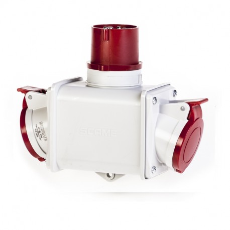600.1626 - 600.1626 SCAME 2-WAY ADAPTOR 3P+E 16A IP44