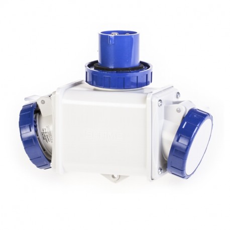 601.1623 - 601.1623 SCAME 2-WAY ADAPTOR 2P+E 16A IP66