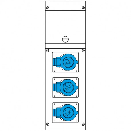 632.3505-062 - 632.3505-062 SCAME SURF.MOUNT.DISTRIBUTION ASSEMBLY BLOCK3