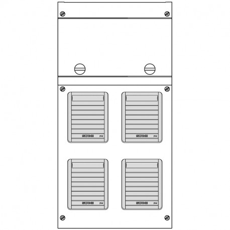 632.4006-189 - 632.4006-189 SCAME SURF.MOUNT.DISTRIBUTION ASSEMBLY BLOCK4
