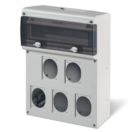 632.5500-000 - 632.5500-000 SCAME BLOCK 5 5 SOCKETS CUT OUTS