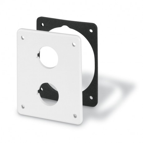 654.0102 - 654.0102 SCAME BLANK PLATE FOR PANEL CUTOUTS WITH TWO H