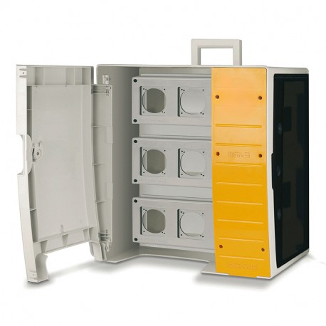 657.0038-000 - 657.0038-000 SCAME EMPTY MBOX3 FOR 9 OPTIMA SOCKETS W/DOOR