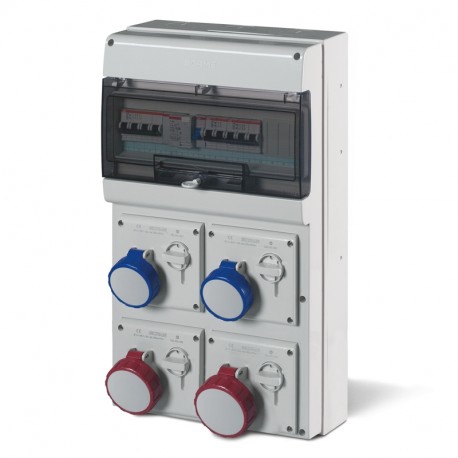 671.6040-06 - 671.6040-06 SCAME SURF.MOUNT.DISTRIBUTION ASSEMBLY DOMINO