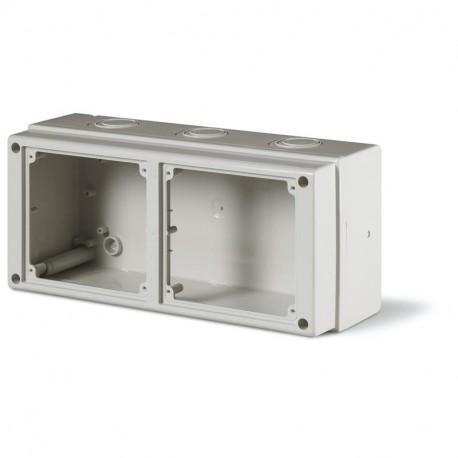 672.1200 - 672.1200 SCAME ENCLOSURE WITH 2 OMNIA SERIE CUTOUTS