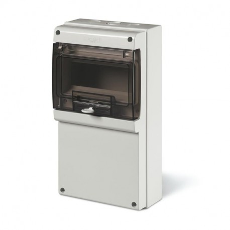 672.2100 - 672.2100 SCAME ENCLOSURE WITH BLANK FRONT PANEL 8 DIN