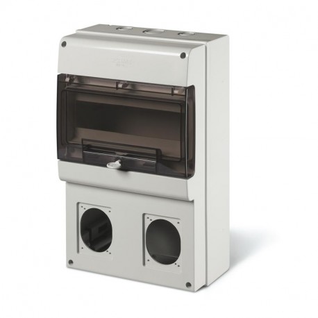 672.3300 - 672.3300 SCAME SURF. MOUNTING ENCLOSURE WITH 2 CUTOUTS