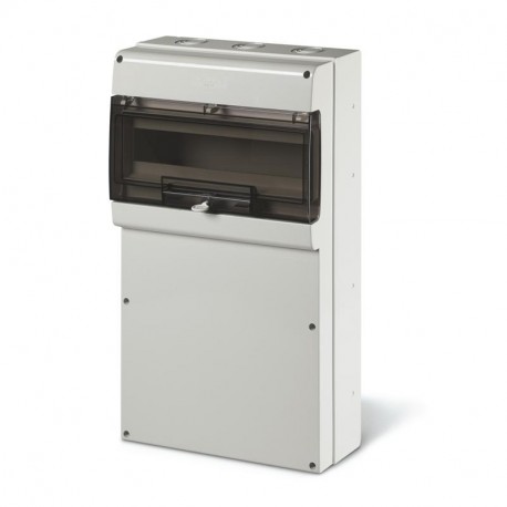 672.5116 - 672.5116 SCAME ENCLOSURE WITH BLANK FRONT PANEL 16 DIN