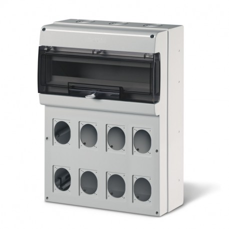 672.5822 - 672.5822 SCAME CONSUMER UNIT IP66 24DIN 8 HOLES