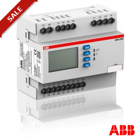 CM-UFD.M22 - CM-UFD.M22 1SVR560730R3400 ABB CM-UFD.M22 Grid feeding monitoring relay 3c/o,L-L 0-540VAC,L-N 0-312VAC