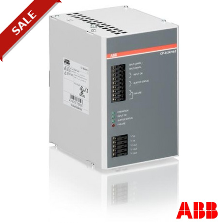 1SVR427060R1000 - CP-B 24/10.0 1SVR427060R1000 ABB CP-B 24/10.0 Buffer module 24 V / 10 A, energy storage 10000 Ws