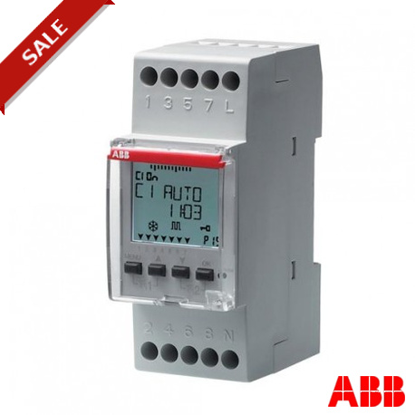 D1 - D1 2CSM258763R0621 ABB D1 Weekly digital time switch