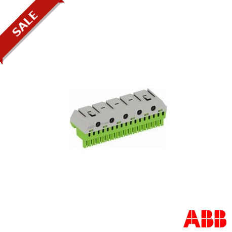 1SPE007715F9716 - ZK175G 1SPE007715F9716 ABB Terminal block screwless PE 17x1,5-4mm²+5x25mm²