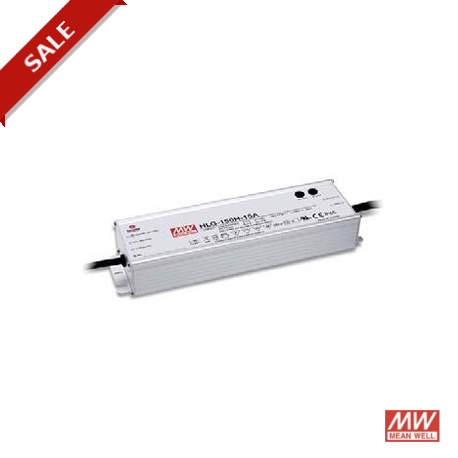 HLG-150H-54D - HLG-150H-54D MEANWELL AC-DC Single output LED driver Mix mode (CV+CC) with built-in PFC, Output 54VDC / 2.8A..