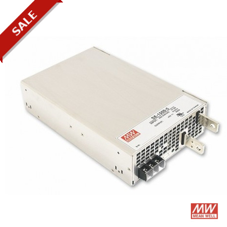 SE-1500-12 - SE-1500-12 MEANWELL AC-DC Single output Power supply, Input 180-264VAC, Output 12V / 125A. 1500W. NO CE MARK..