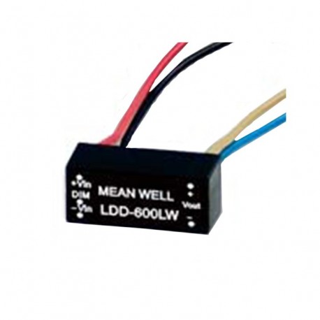 LDD-700LW - LDD-700LW MEANWELL DC-DC Step down LED driver Constant Current (CC), Input 9-36VDC, Output 0.7A / 2-32VDC, W..