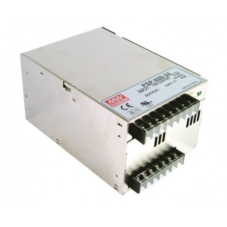 PSP-600-12 - PSP-600-12 MEANWELL AC-DC Single output Enclosed power supply, Output 12VDC / 50A