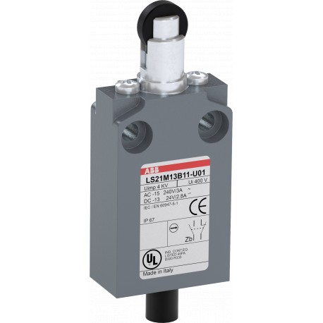 LS21M13B11-U01 - LS21M13B11-U01 1SBV015613R2601 ABB LS21M13B11-U01 Limit Switch