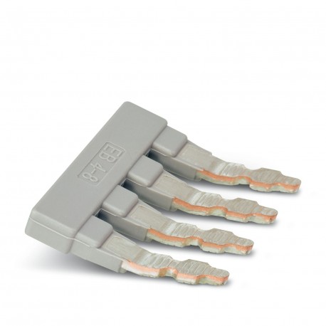 EB 4-8 - EB 4-8 0202142 PHOENIX CONTACT Insertion bridge, Number of positions: 4, Color: gray
