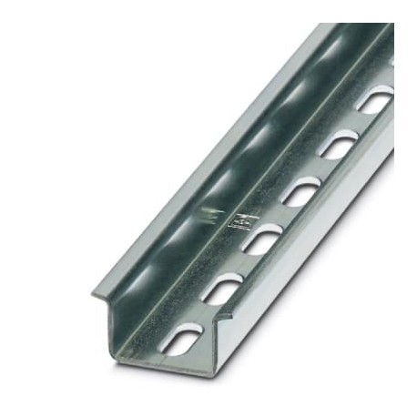 NS 35/15 WH PERF 2000MM - NS 35/15 WH PERF 2000MM 0806602 PHOENIX CONTACT DIN rail perforated