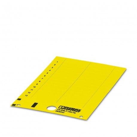 US-EMLP (40X10) YE CUS - US-EMLP (40X10) YE CUS 0830366 PHOENIX CONTACT Plastic label