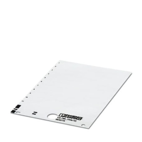US-TML (104X10) - US-TML (104X10) 0830770 PHOENIX CONTACT Marker for terminal blocks