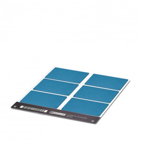 LS-EMSP-AL (75,6X54) BU CUS - LS-EMSP-AL (75,6X54) BU CUS 0831932 PHOENIX CONTACT Device marker