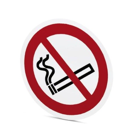 PML-P101 (D200) - PML-P101 (D200) 1014186 PHOENIX CONTACT Prohibition sign, Sheet, red/white, labeled: Smoking prohibited, Mou..