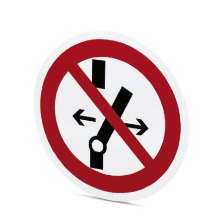 PML-P102 (D200) - PML-P102 (D200) 1014189 PHOENIX CONTACT Prohibition sign, Sheet, red/white, labeled: Do not connect, Mountin..