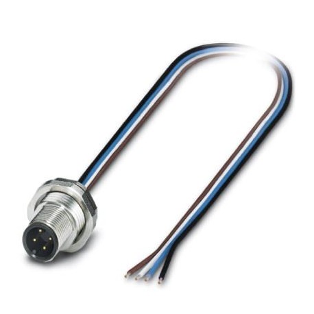 SACC-DSI-M12MS-4CON-PG9/0,5 VA - SACC-DSI-M12MS-4CON-PG9/0,5 VA 1405239 PHOENIX CONTACT Flush-type connector