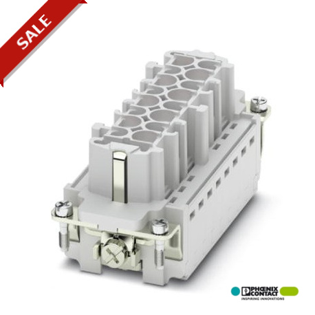 HC-HV06-I-CT-F - HC-HV06-I-CT-F 1405263 PHOENIX CONTACT HEAVYCON socket insert, for 830 V (III/3), with 6 N/O contacts and 2 ..