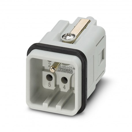HC-Q05-I-CT-M - HC-Q05-I-CT-M 1406538 PHOENIX CONTACT HEAVYCON plug insert, Q5 series, 5-pos., crimp connection