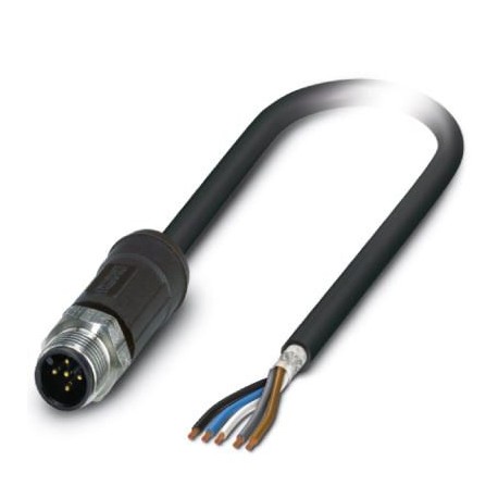 SAC-5P-M12MS/ 2,0-28X SH OD - SAC-5P-M12MS/ 2,0-28X SH OD 1407263 PHOENIX CONTACT Sensor/actuator cable